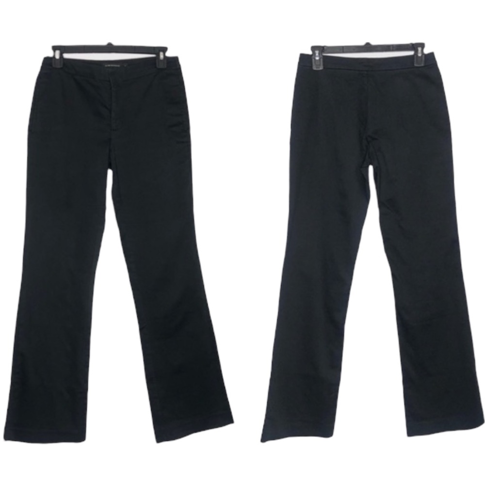 Club Monaco Black Trouser Pants Cotton Blend Size 4